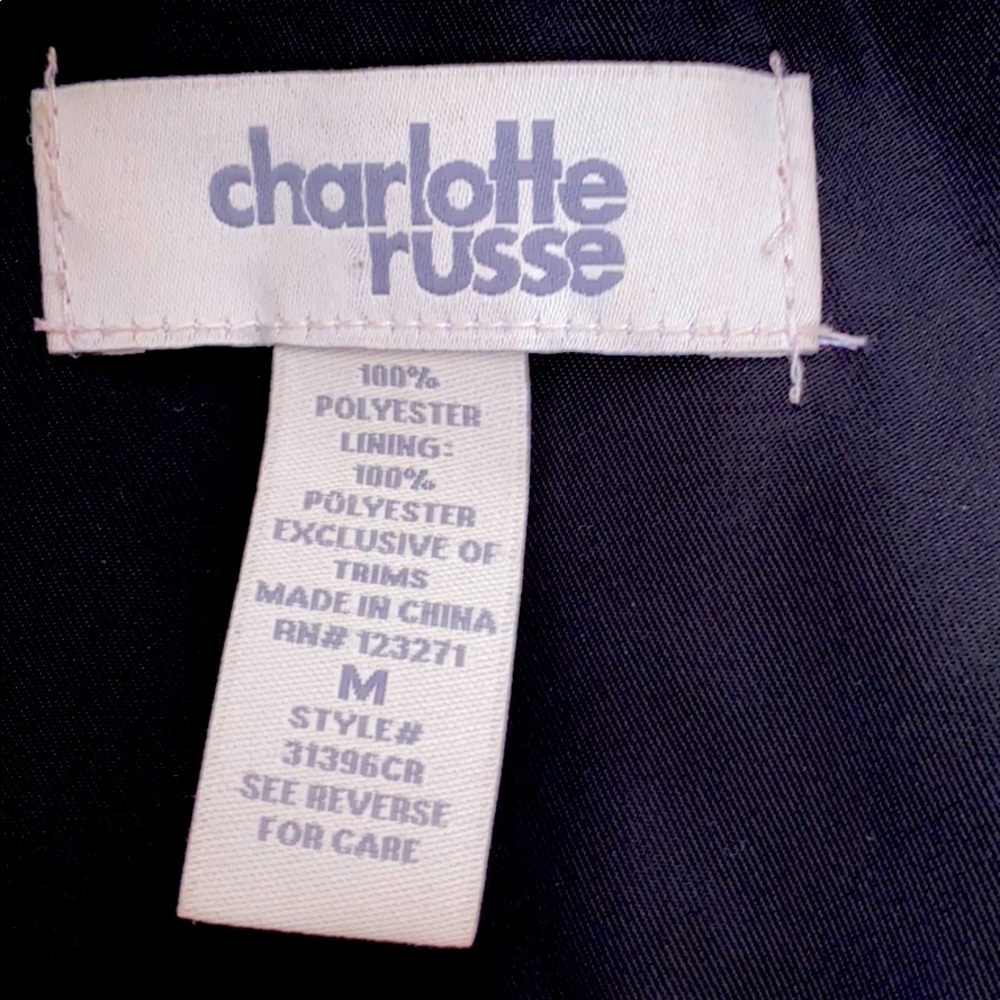 CHARLOTTE RUSSE LIGHT JACKET - Picture 3 of 3